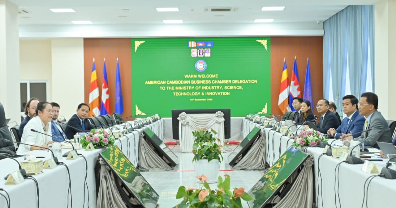 ឯកឧត្តម ហែម វណ្ណឌី ស្នើឱ្យសភាពាណិជ្ជកម្មអាមេរិក-កម្ពុជា ធ្វើជាស្ពានភ្ជាប់ផលិតករកម្ពុជាជាមួយទីផ្សារសហរដ្ឋអាមេរិក