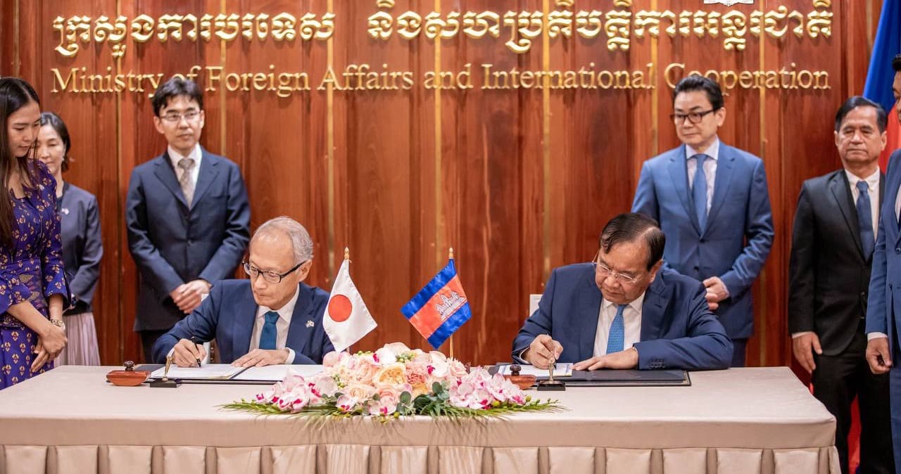 Cambodia, Japan Sign Exchange of Notes on Extension of Japanese Yen Loan for Enhancing Economic Resilience and Stable Energy Supply Project
