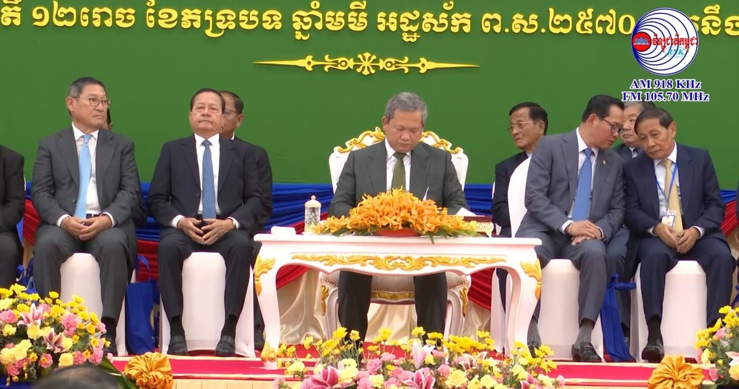 សម្ដេចធិបតី៖ ទីតាំងដែលកងទ័ពថៃកំពុងឈរជើងលើដីកម្ពុជាមួយចំនួននាពេលបច្ចុប្បន្ន គឺគ្រាន់តែឈជើងបណ្ដោះអាសន្នតែប៉ុណ្ណោះ