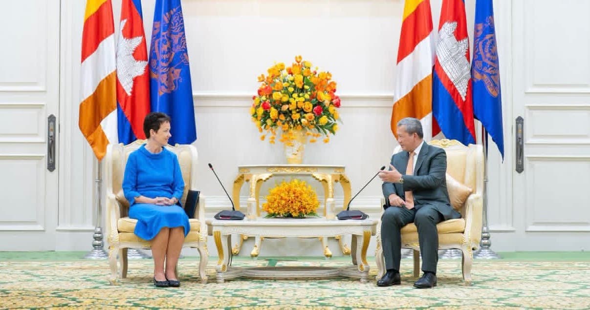 លោកជំទាវឯកអគ្គរដ្ឋទូតអាល្លឺម៉ង់វាយតម្លៃខ្ពស់ចំពោះកិច្ចសហប្រតិបត្តិការដ៏ល្អរវាងអាល្លឺម៉ង់ និងកម្ពុជា