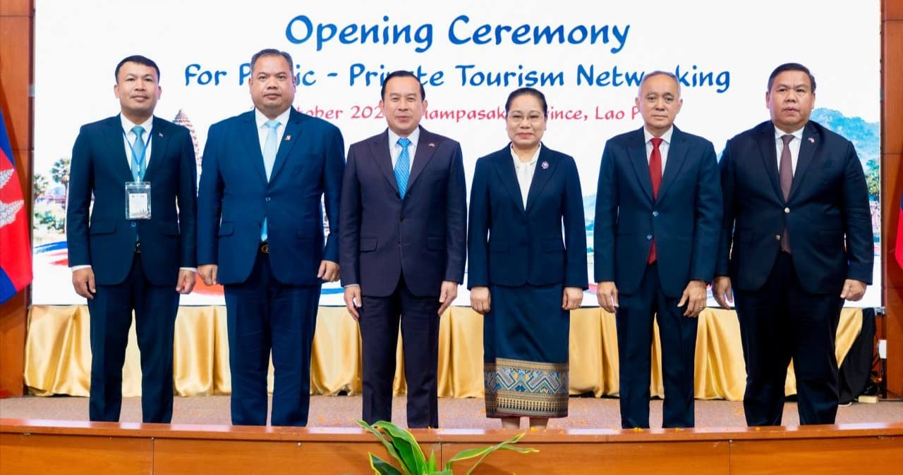 កម្ពុជា និងឡាវ ជំរុញការតភ្ជាប់បណ្តាញទេសចរណ៍រវាងវិស័យសាធារណៈ និងឯកជន ដើម្បីបង្កើនលំហូរភ្ញៀវទេសចរ និងពង្រីកឱកាសធុរកិច្ច និងការវិនិយោគទេសចរណ៍ ក្នុងឱកាសអបអរសាទរខួប ៧០ឆ្នាំ នៃទំនាក់ទំនងការទូតកម្ពុជា-ឡាវ