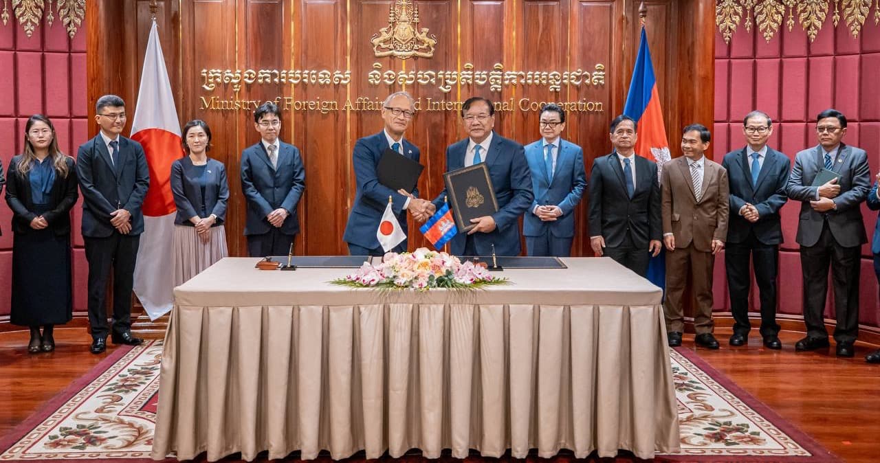 កម្ពុជា និងជប៉ុន ចុះហត្ថលេខាលើលិខិតប្តូរសារ ស្តីពីការផ្ដល់ឥណទានសម្បទានប្រាក់យ៉េន សម្រាប់គម្រោងពង្រឹងភាពធន់សេដ្ឋកិច្ច និងការផ្គត់ផ្គង់ថាមពលប្រកបដោយចីរភាព