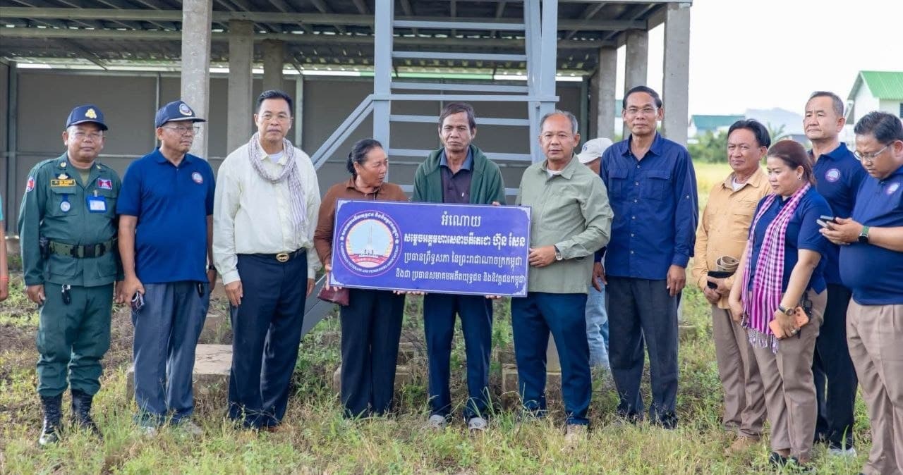 អភិបាលខេត្តបន្ទាយមានជ័យ ៖ ការផ្តល់ផ្ទះជូនអតីតយុទ្ធជន គឺជាការដឹងគុណចំពោះអ្នកមានគុណបំណាច់ចំពោះជាតិ