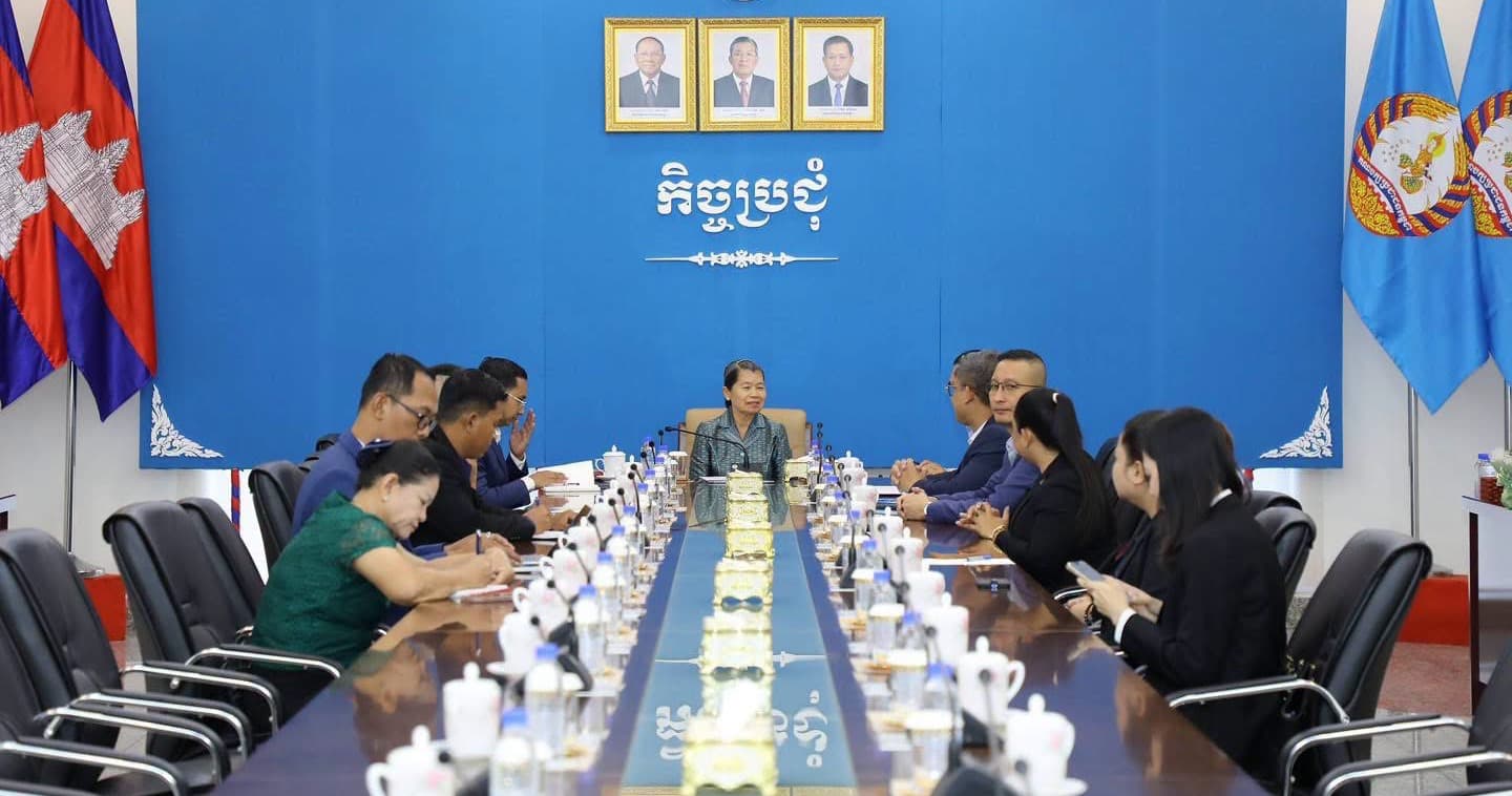 សម្តេច ម៉ែន សំអន បង្ហាញការគាំទ្រលើការរៀបចំព្រឹត្តិការណ៍ប្រកួតកីឡាជាតិលើកទី៥ និងការប្រកួតកីឡាប្រណាំងទូក ពានរង្វាន់ ឯកឧត្តមអភិសន្តិសណ្ឌិត ស សុខា លើកទី៣ ឆ្នាំ ២០២៦