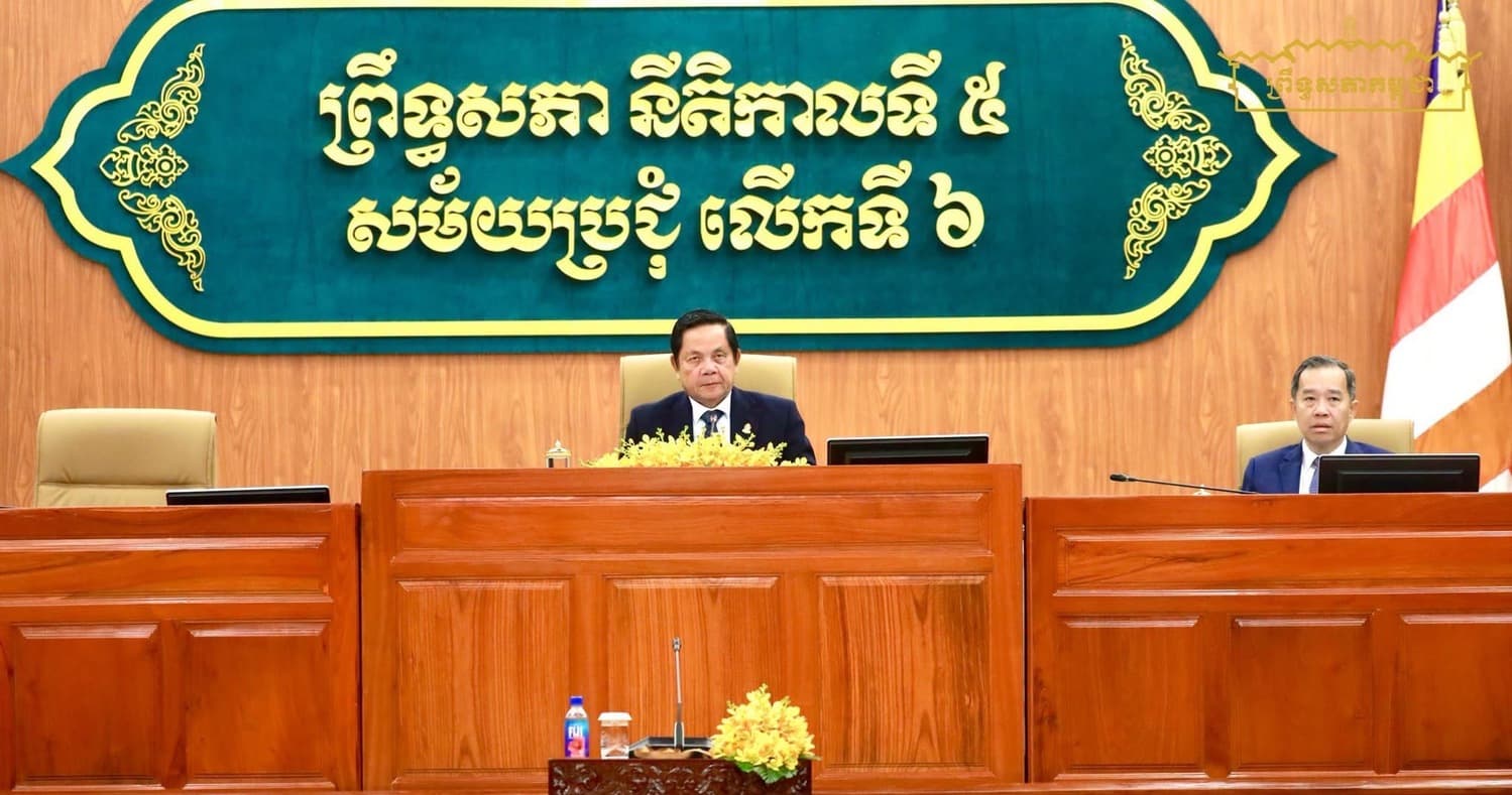 ព្រឹទ្ធសភាបើកសម័យប្រជុំលើកទី៦ ដើម្បីប្រកាសទទួលស្គាល់សមាជិកព្រឹទ្ធសភាថ្មី និងស្តាប់របាយការណ៍លទ្ធផលការងាររបស់ព្រឹទ្ធសភា នៅចន្លោះសម័យប្រជុំលើកទី៥ និងលើកទី៦