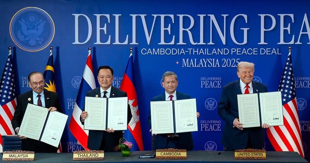 រដ្ឋមន្ត្រីការបរទេសអាម៉េរិក៖ សហរដ្ឋអាម៉េរិកនឹងបន្តធ្វើការជាមួយកម្ពុជា និងថៃ ដើម្បីគាំទ្រដល់ការអនុវត្តកិច្ចព្រមព្រៀងសន្តិភាពទីក្រុងគូឡាឡាំពួរ