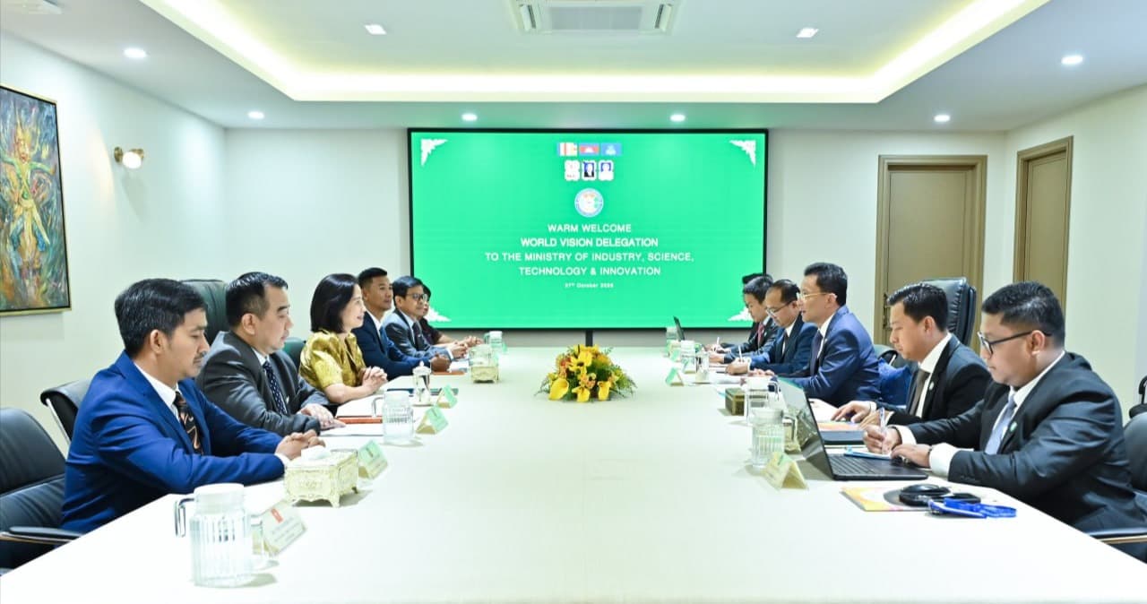 ក្រសួងឧស្សាហកម្ម និងអង្គការទស្សនៈពិភពលោក តម្រង់ទិសកិច្ចសហការឆ្ពោះទៅរកការផ្គត់ផ្គង់ទឹកស្អាតប្រកបដោយនិរន្តរភាព