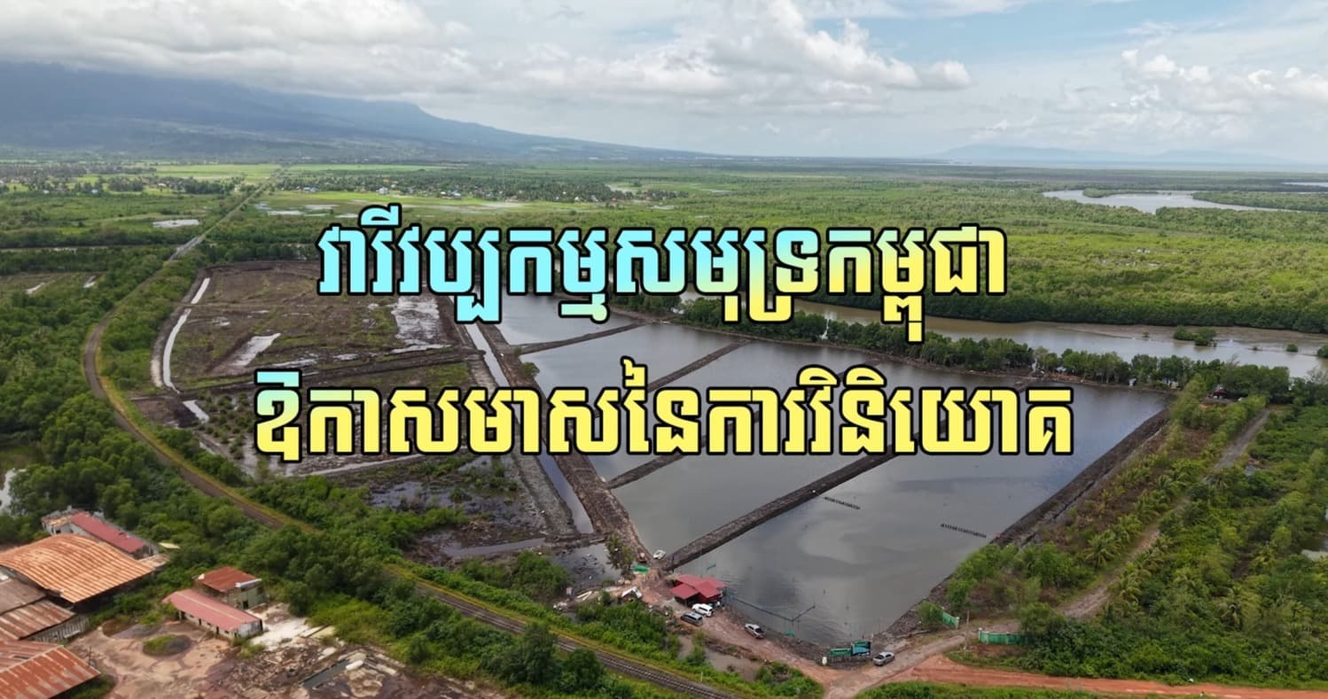 វីដេអូ៖ វារីប្បកម្មសមុទ្រកម្ពុជា ឱកាសមាសនៃការវិនិយោគ